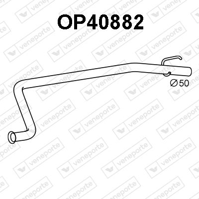 ABGASROHR VENEPORTE OP40882