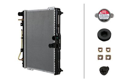 Radiador, refrigeración del motor