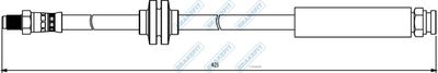 APEC Brake Hose BHO4312