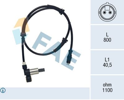 датчик, обороти на колелото FAE 78798