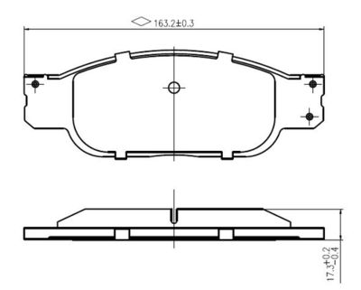 NATIONAL NP2967 Тормозные колодки и сигнализаторы  для JAGUAR S-TYPE II (X200) 2.7 D