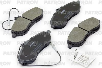 Комплект тормозных колодок, дисковый тормоз PATRON PBP201 для FIAT SCUDO