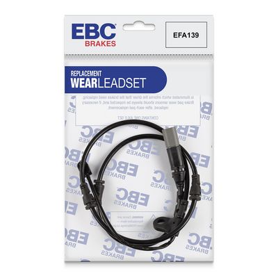 показател за износване, спирачни накладки EBC Brakes EFA139