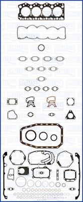 Комплект прокладок, двигатель WILMINK GROUP WG1164147 для IVECO DAILY