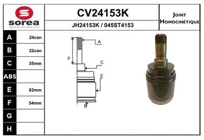 GELENKSATZ ANTRIEBSWELLE