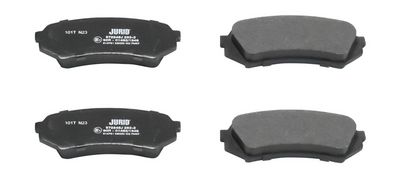 BREMSBELAGSATZ SCHEIBENBREMSE JURID 572548J