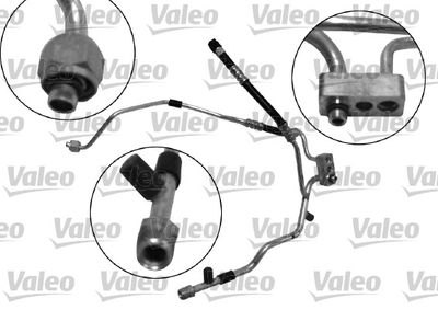 Трубопровод высокого давления, кондиционер VALEO 818493 для OPEL CORSA
