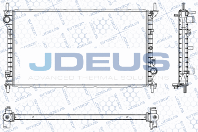 Радиатор, охлаждение двигателя JDEUS RA0121100 для FORD TOURNEO