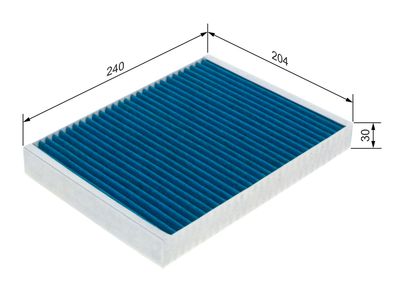 FILTER INNENRAUMLUFT BOSCH 0986628573 4