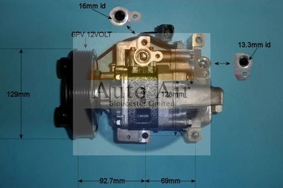 Compressor, air conditioning Auto Air Gloucester 14-1134P