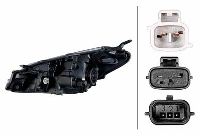 HAUPTSCHEINWERFER HELLA 1ED354885021 1