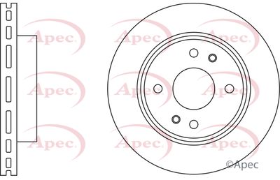 Brake Disc APEC DSK2972