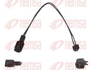 SENZOR DE AVERTIZARE UZURA PLACUTE DE FRANA