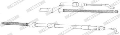 CABLU FRANA DE PARCARE FERODO FHB432052 1