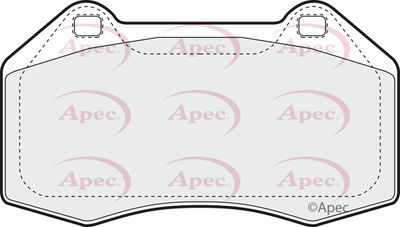 Brake Pad Set APEC PAD1416