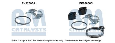 Монтажен комплект, катализатор BM Catalysts FK92606