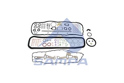 Juego completo de empaques, motor