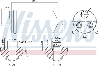 USCATOR AER CONDITIONAT NISSENS 95138 4