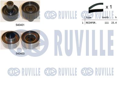 Комплект ремня ГРМ RUVILLE 550207 для NISSAN PRIMERA