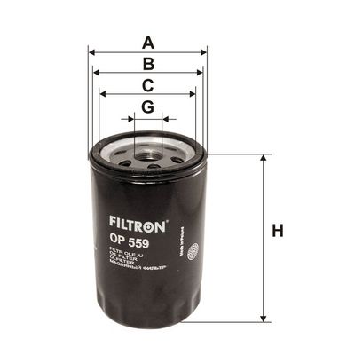 FILTRU ULEI FILTRON OP559 1
