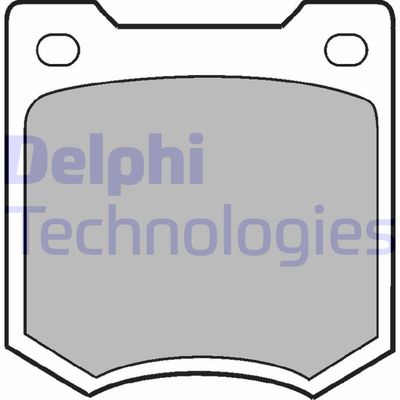 Комплект тормозных колодок, дисковый тормоз DELPHI LP23 для TRIUMPH TOLEDO