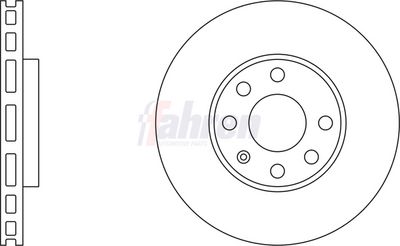 Fahren Brake Disc FBD6004
