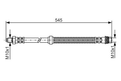 Brake Hose 1 987 481 186