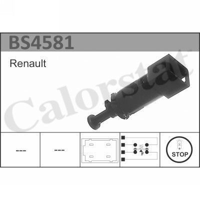 CALORSTAT by Vernet BS4581 Выключатель стоп-сигнала  для RENAULT TRUCKS MASCOTT (Рено тракс Маскотт)