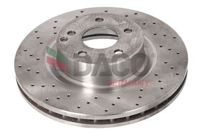 DACO Germany 602381 Тормозные диски  для MERCEDES-BENZ S-CLASS (W220) S 430 4-matic (220.083, 220.183)