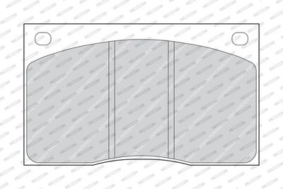 SET PLACUTE FRANA FRANA DISC FERODO FDB817 1