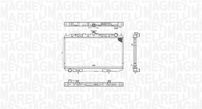 MAGNETI MARELLI Kühler, Motorkühlung