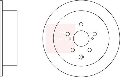 APEC Brake Disc DSK3271