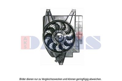 AKS-DASIS 518062N Вентилятор системи охолодження двигуна для KIA (Киа)