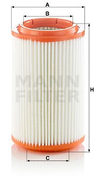Воздушный фильтр MANN-FILTER C 16 007 для KIA K2500