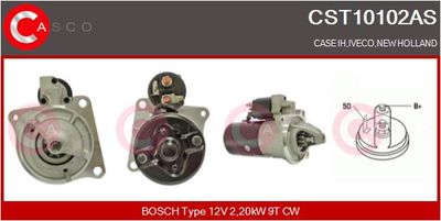 CASCO Startmotor / Starter Brand New HQ (CST10102AS)