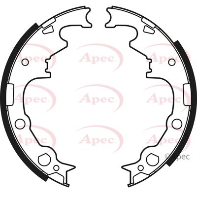 Brake Shoe Set APEC SHU608