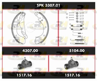 Bremsensatz, Trommelbremse
