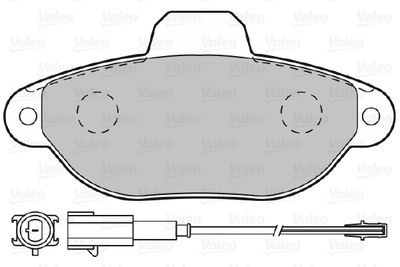 Brake Pad Set, disc brake 598987