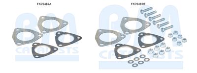 Монтажен комплект, изпускателна тръба BM Catalysts FK70487