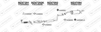 SISTEM DE ESAPAMENT VENEPORTE 470042