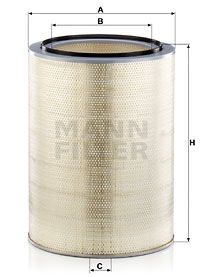 Luftfilter MANN-FILTER C 45 3265 X