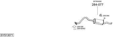 SISTEM DE ESAPAMENT BOSAL SYS13071