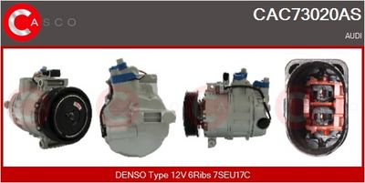 COMPRESOR CLIMATIZARE CASCO CAC73020AS