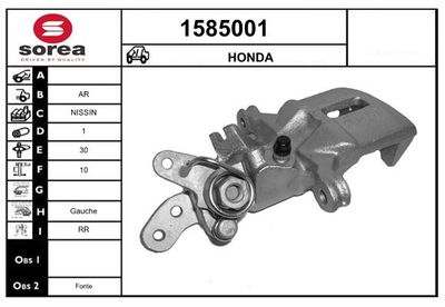 BREMSSATTEL SNRA 1585001