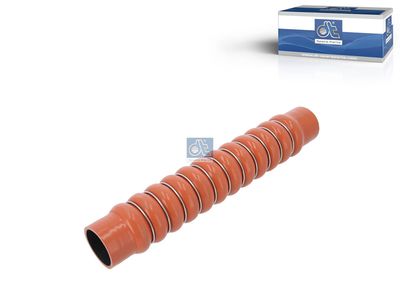 Intercooler slang (43mmx324mm, red) past: SCANIA G I, P I, R I, T DC09.108-OSC11.03 01.03-05.19