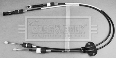 Cable Pull, manual transmission Borg & Beck BKG1048