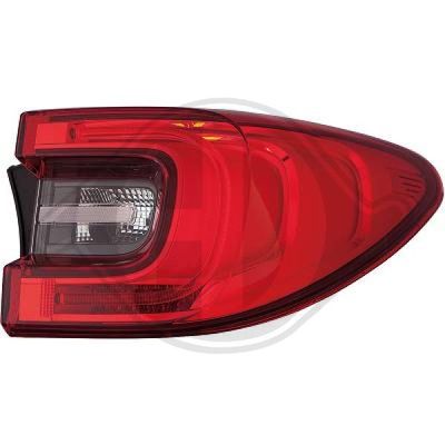 Задний фонарь DIEDERICHS 4446090 для RENAULT KADJAR