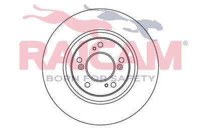 Тормозной диск RAICAM RD00295 для ACURA RL