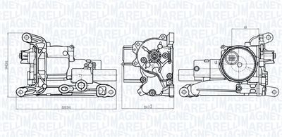 Olejové čerpadlo MAGNETI MARELLI 351516000047