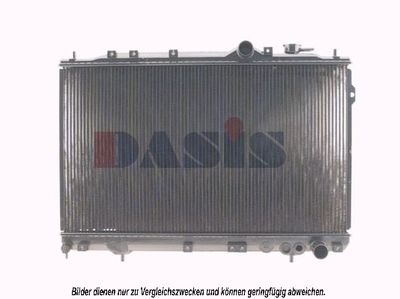 Радиатор, охлаждение двигателя AKS DASIS 560040N для HYUNDAI LANTRA